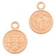 DQ metal charm Jesus 9mm Rosegold